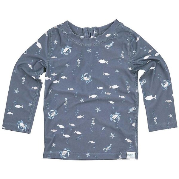 Toshi Swim Rashie Long Sleeve Neptune - Size 0