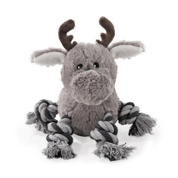 Rosewood Cupid/Comet 22cm Richie Reindeer Pet Dog Toy Soft Stuffed Animal Plush