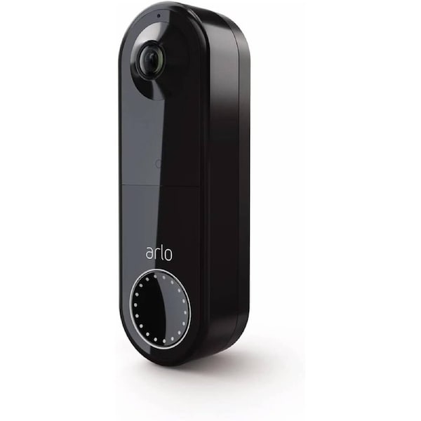 Arlo Video Doorbell - HD Video Quality, 2-Way Audio, Package Detection - Motion Detection and Alerts - Built-in Siren - Night Vision - Easy Installati