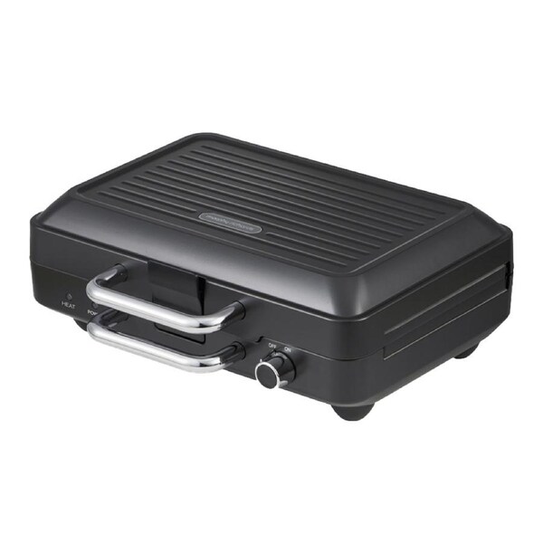 Morphy Richards Changeable Multipress Jaffle/Panini/Waffle/Pie Maker Titanium