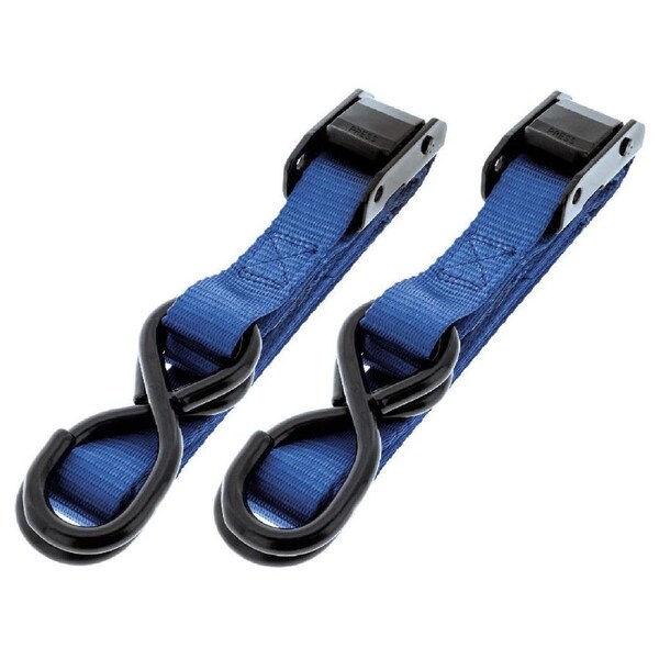 2pc Hulk 4x4 HU5100 Offroad Camping Cam-Buckle Tie Down Cargo Straps Set 1.8m