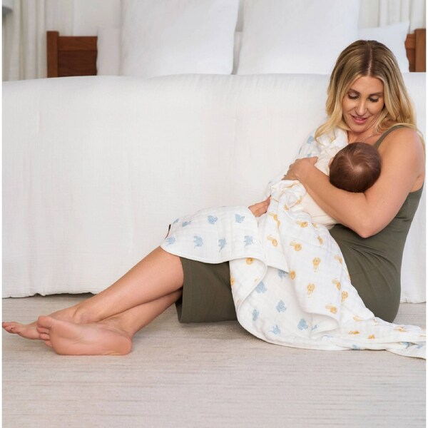 Aden + Anais ORGANIC Muslin Dream Blanket - Animal Kingdom