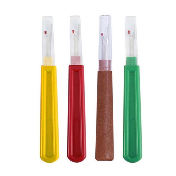 Sewing Seam Ripper Stitch Thread Cutter Picker Handle Tool - 4pcs