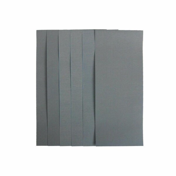 Waterproof Assorted Sand Paper Grit Sheets - 36pcs