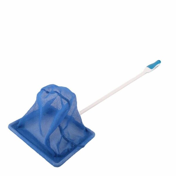 Aquarium Fish Net Safe Gentle Soft Secure Blue Mesh Netting 61cm