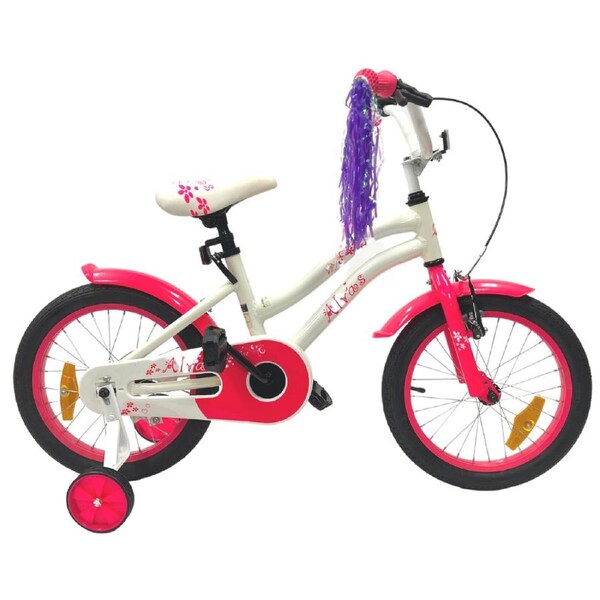 Supermax Alvas 16 Inch Girl Bike Pink