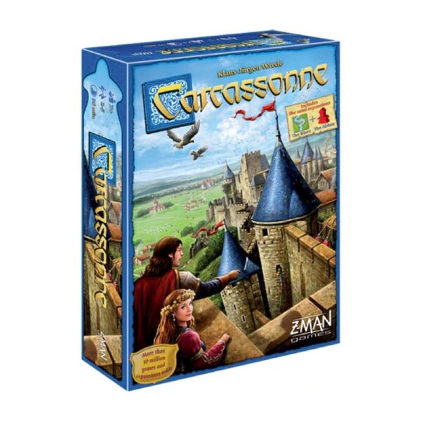 Carcassonne Board Game Title Game