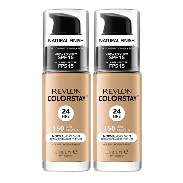 Revlon ColorStay Makeup Normal/ Dry Skin 30ml 150 BUFF - 2 pack