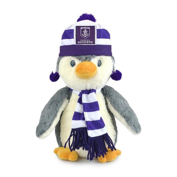 Korimco 27cm AFL Penguin Fremantle Soft Stuffed Toy Animal Plush Kids/Child 3y+