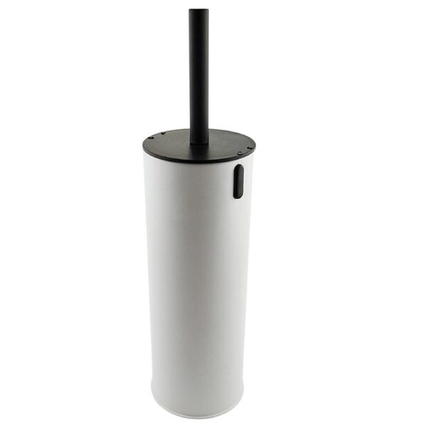 Butlers 9.4x40cm Bathroom Home Cleaning Toilet Brush/Holder w/ Child Lock White