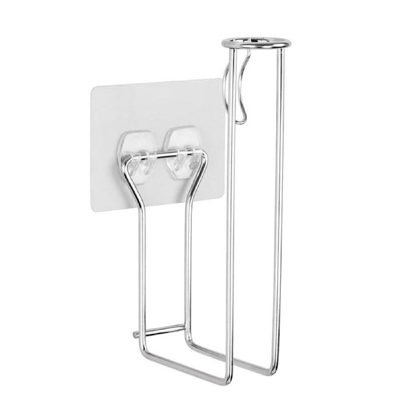 I-Hook Wall Mounted Tissue Dispenser Paper Hand Towel Stainless Steel Holder