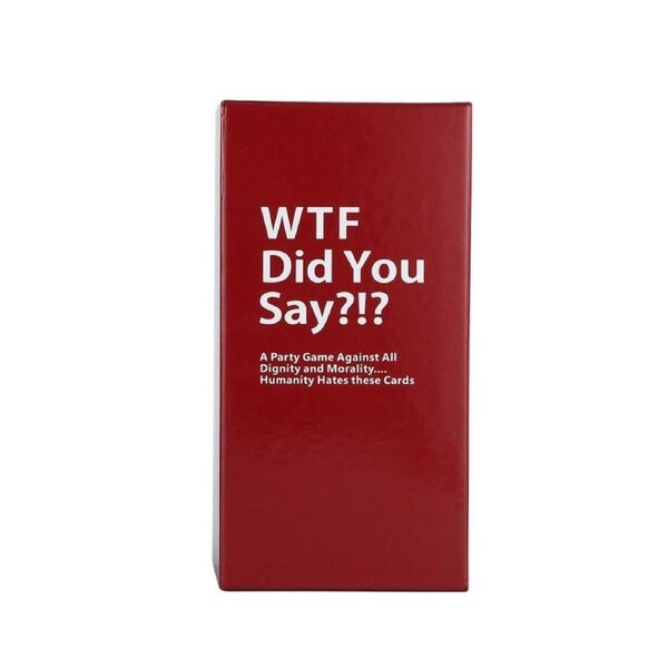 WTF Did You Say Card Game?!? Card Party Game