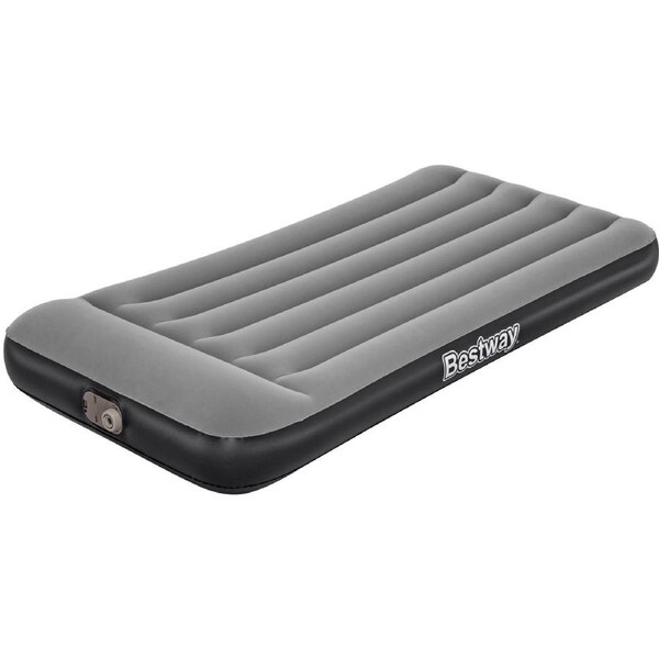 Bestway 1.88m x 99cm x 30cm Tritech Air Mattress Twin Built-in AC pump