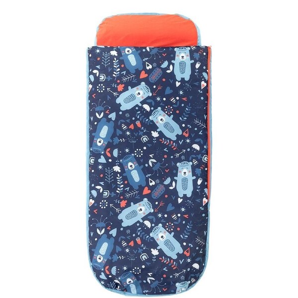 SlumberTrek Bear 2 in 1 Instant Ready Air Bed/ Sleeping Bag - Bear