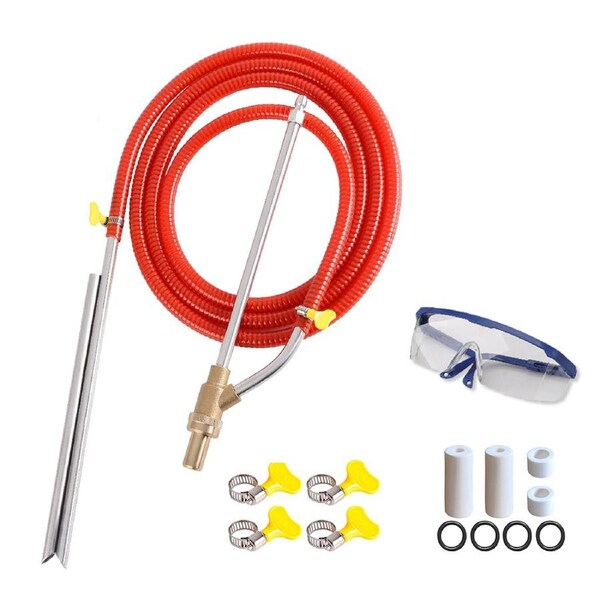 OZNALA Sand Blaster Wet Sandblasting Kit 5000PSI Pressure Washer 1/4''Plug Outdoor