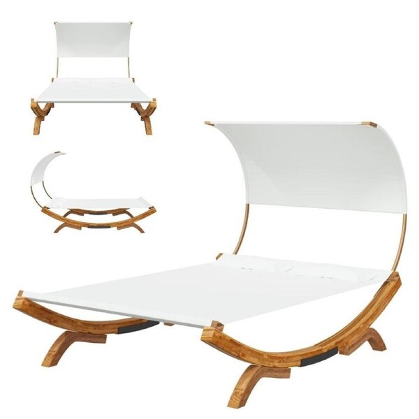 Garden Lounge Bed Hammock Seat Sun Longer Outdoor Patio Furniture Chair