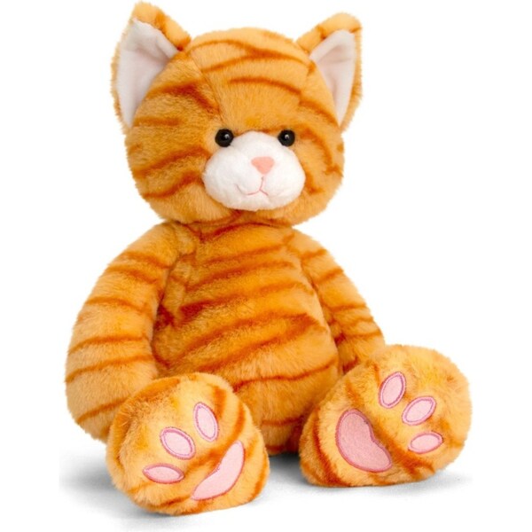 Love To Hug 25cm Pets Ginger Cat Stuffed Animal Kids/Children Soft Plush Toy 3y+