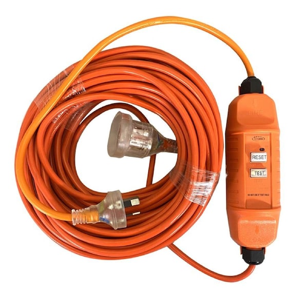 Cleanstar 20m Extension Lead 10Amp Cable w/ In-Line Safety Switch/AU/NZ Plug