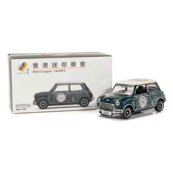 Tiny City Die-cast Model Car – Mini Cooper Mk 1 Hong Kong Mini Fan Club