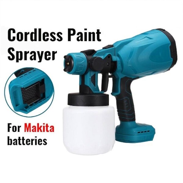 Makita 18V Li-Ion Cordless Paint Spray Gun 800ml