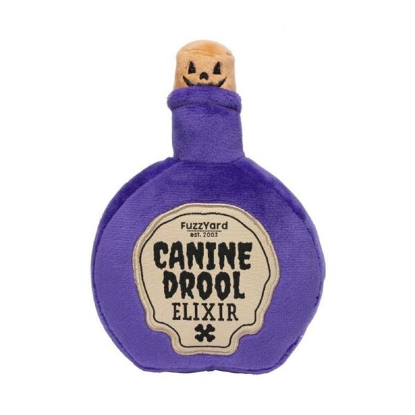 Canine Drool Elixirt Halloween Soft Dog & Puppy Toy by FuzzYard (17x12cm)