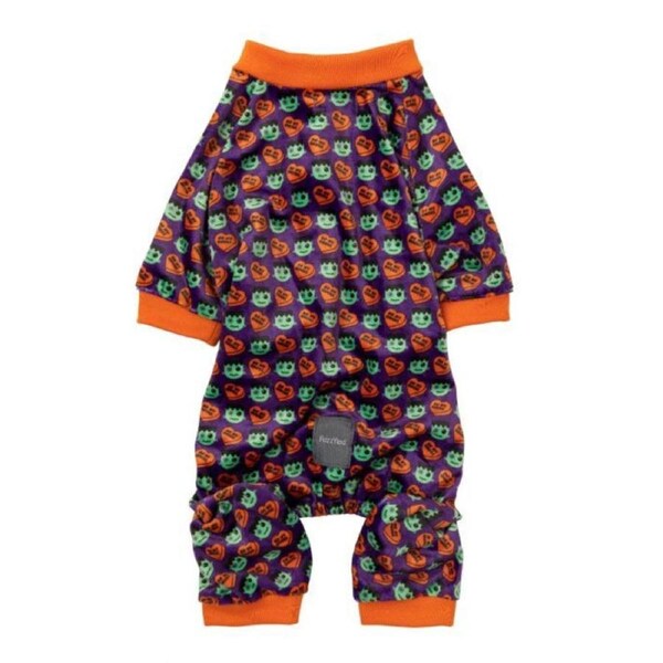 Be My Ghoul Size 2 (32-33cm) Purple Halloween Dog Pyjamas by FuzzYard