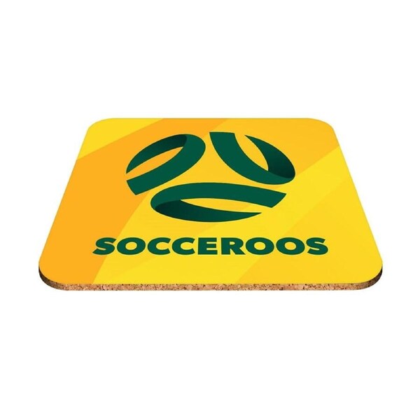 Australian Socceroos Soccer Cork Coaster