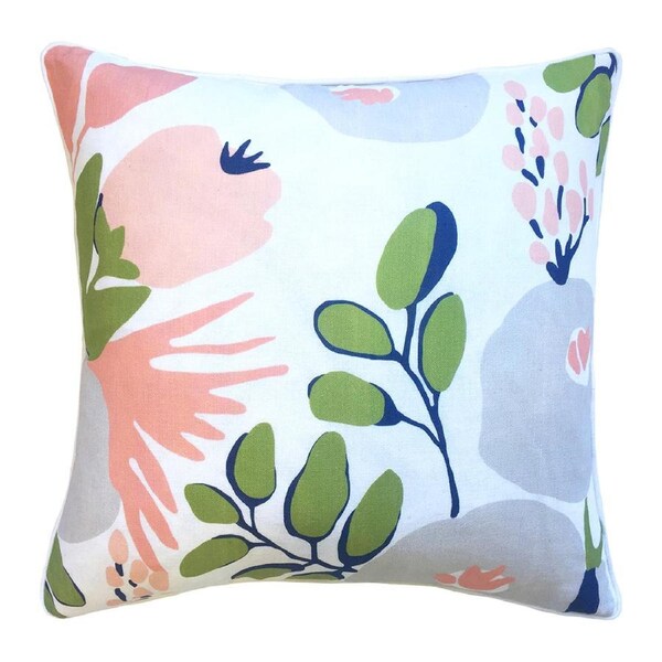 Zaab Penelope White Feather Filled Cushion 50x50cm