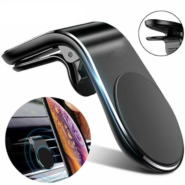 Magnetic Car Phone Holder Stand Universal Adjustable Holder Clip Air Vent Mount
