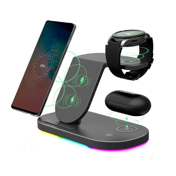 3 in 1 Charging Stationfor iPhone 17 16 15 14 13 12 Pro Max/ for Samsung Watch Series