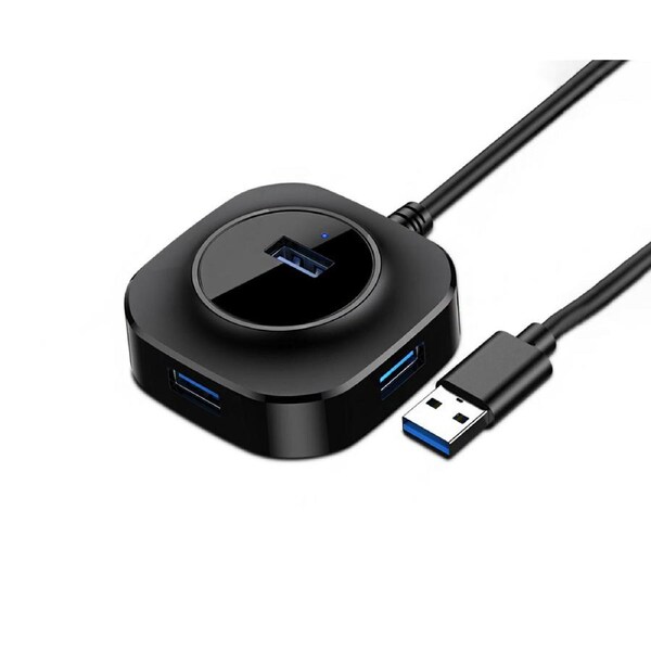 USB 3.0 HUB Splitter 4 Ports Cable Multiple USB Port Expander for PC Computer