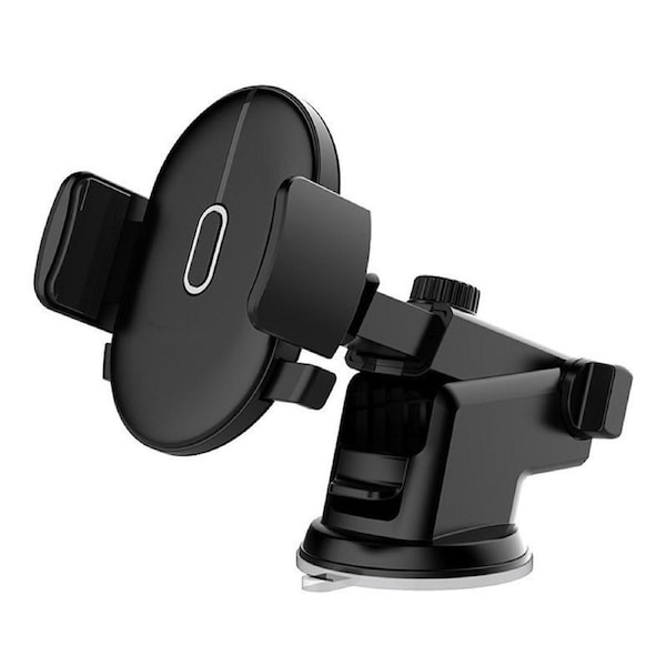 360 Rotation Windshield Mount Car Phone Holder-Black