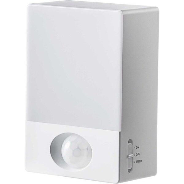Motion Activated LED Light - Square Portable Hanging Battery Night Sensor Lamp