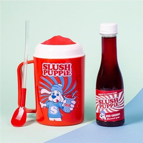 Slush Puppie - Making Cup & Red Cherry Syrup Set