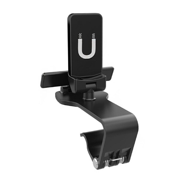 Car magnetic phone bracket central control instrument panel holder