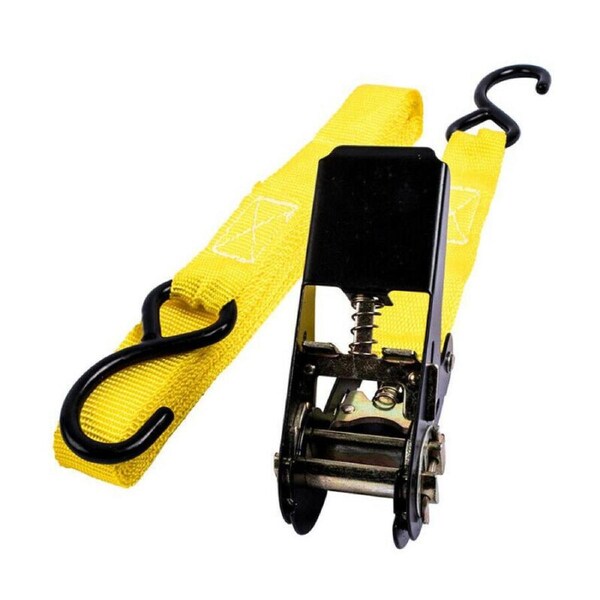 Ozoffer Heavy Duty Ratchet Tie Down Straps (2 Packs) 25mm x 4.5m