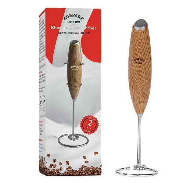 AUSPURE Kitchen Milk Frother, Milkpure-100BW