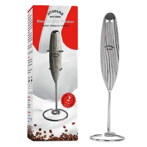 AUSPURE Kitchen Milk Frother, Milkpure-100WW