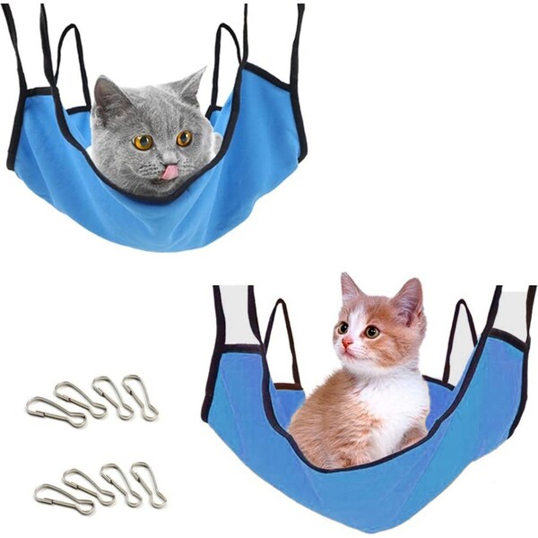 4 Pcs Pet Hammock Cat Bed Hanging Pet Bed Cat Hammock for Kitten Cage