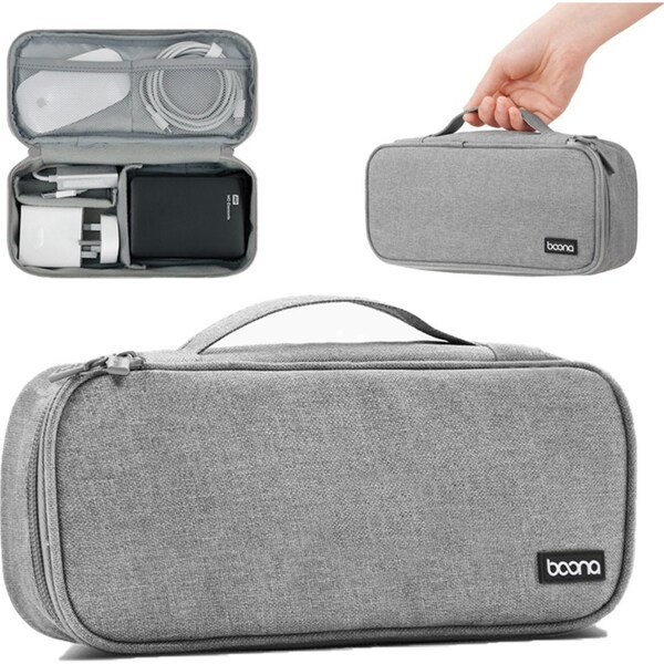 Electronics Accessories Storage Bag Portable Travel Cable Organizer Bag