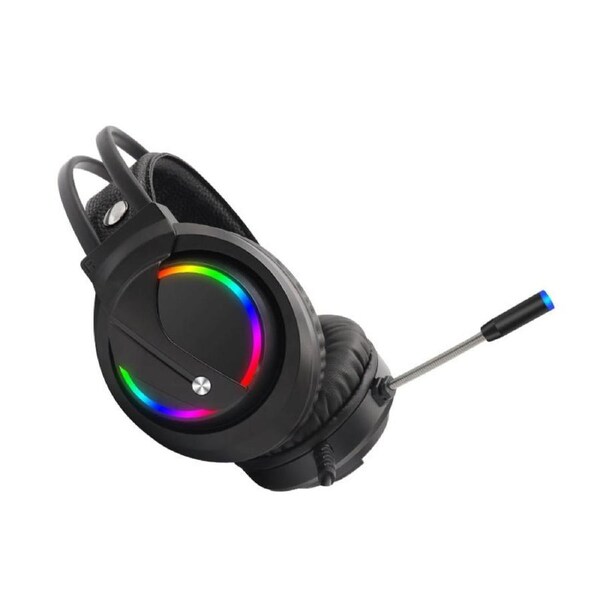 Moveteck Gaming Headphones Built-In Microphone LED lights CT019
