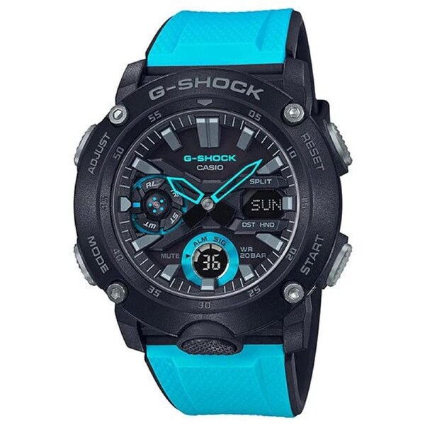 G-Shock Digital & Analogue Watch Carbon Core Guard Series GA2000-1A2 / GA-2000-1A2