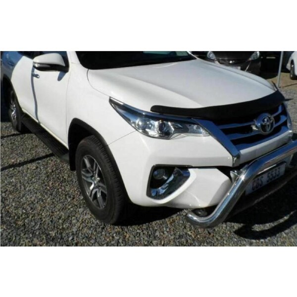 Bonnet Protector for Toyota Fortuner 2015-2020 Black Hood Guard