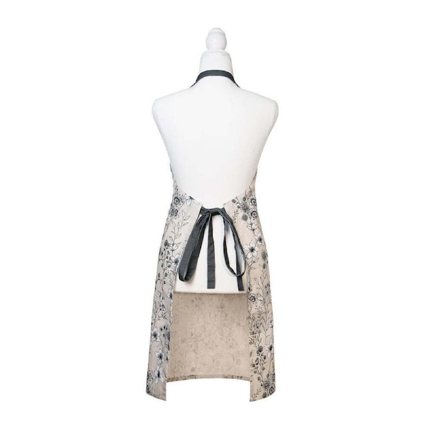 J.Elliot Blossom 83x68cm Apron Unisex Kitchen Cook Strapped w/ Pocket Cream