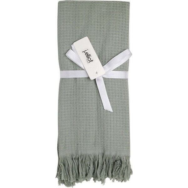 2pc J.Elliot Camila 45x65cm Waffle Hand Towel Set Absorbent Cotton Pistachio