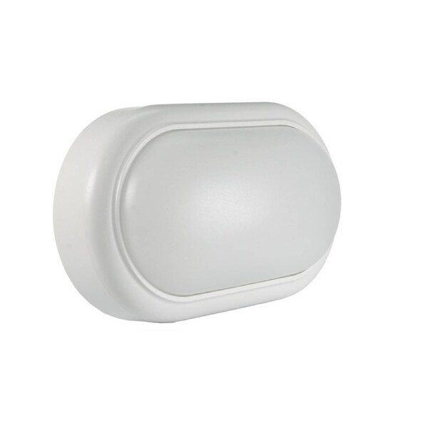 SAL SL7271TC-WH - Oval LED Bunker Light 15W (White) - Tri Colour Warm White - Cool White - Daylight
