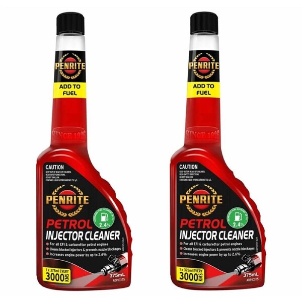 Penrite Petrol Injector Cleaner 375mL - ADPIC375 (Twin Pack)