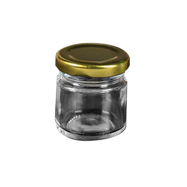 60pcs Preserving Cannister Wedding Events Candy Food Glass Mini Jars - 50ML
