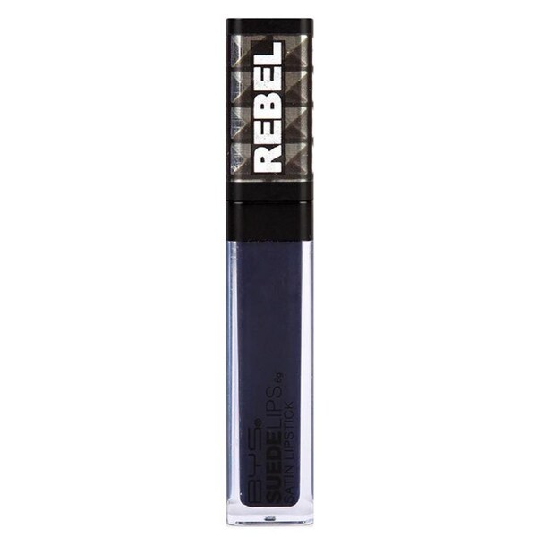 BYS Suede Creamy Lips 6g Lip Colour Cosmetics Makeup Satin Finish Blue Suede