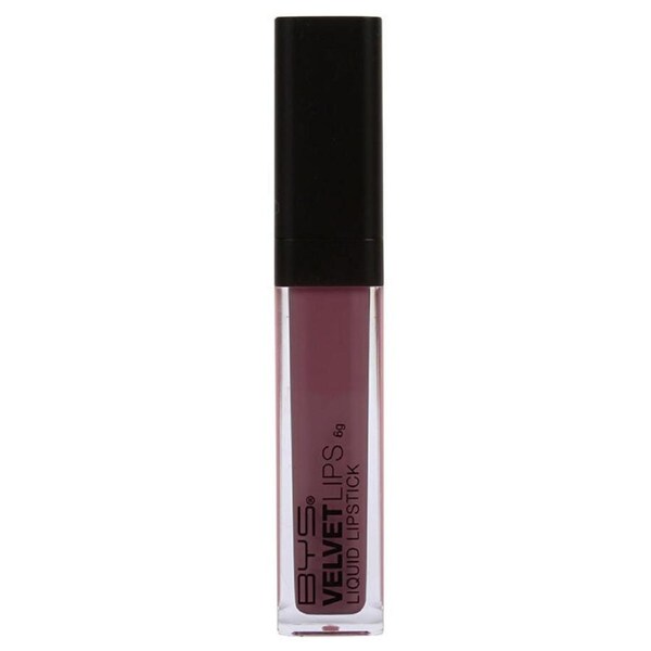BYS Velvet Cream Soft Plush Lipstick Lip Colour Cosmetics Makeup Wicked Plum 6g